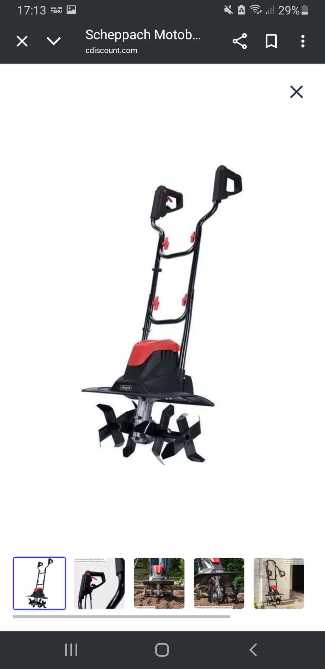 Motobineuse en location