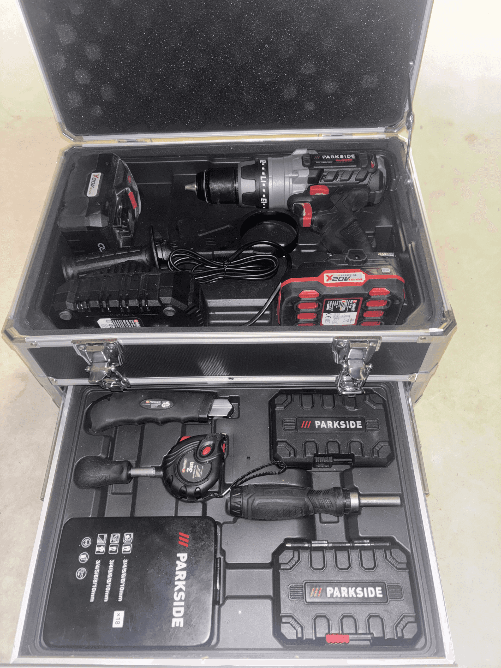 Boîte à visseuse PARKSIDE