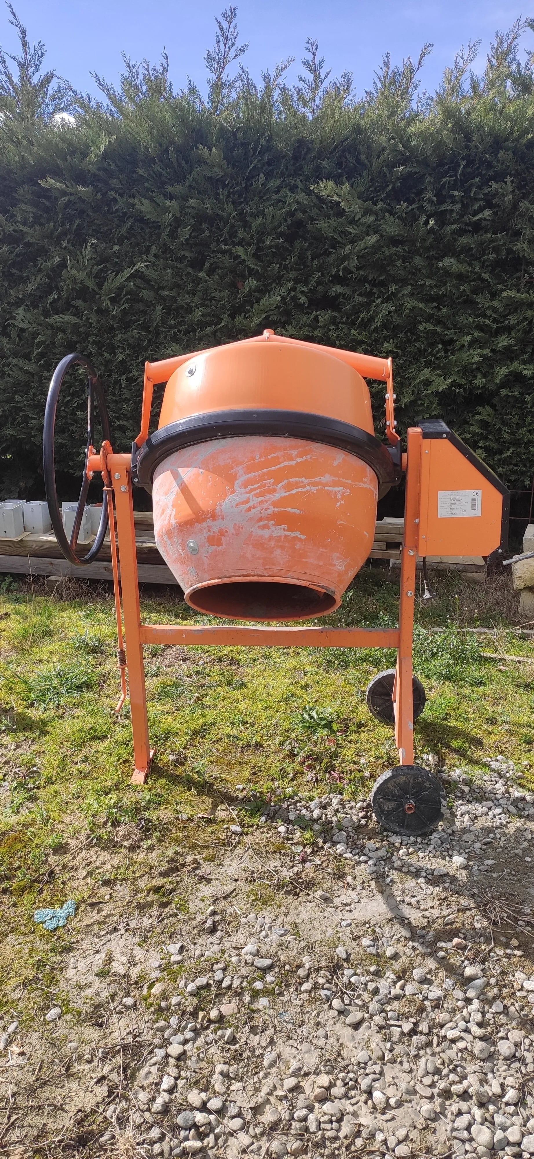 Location bétonnière