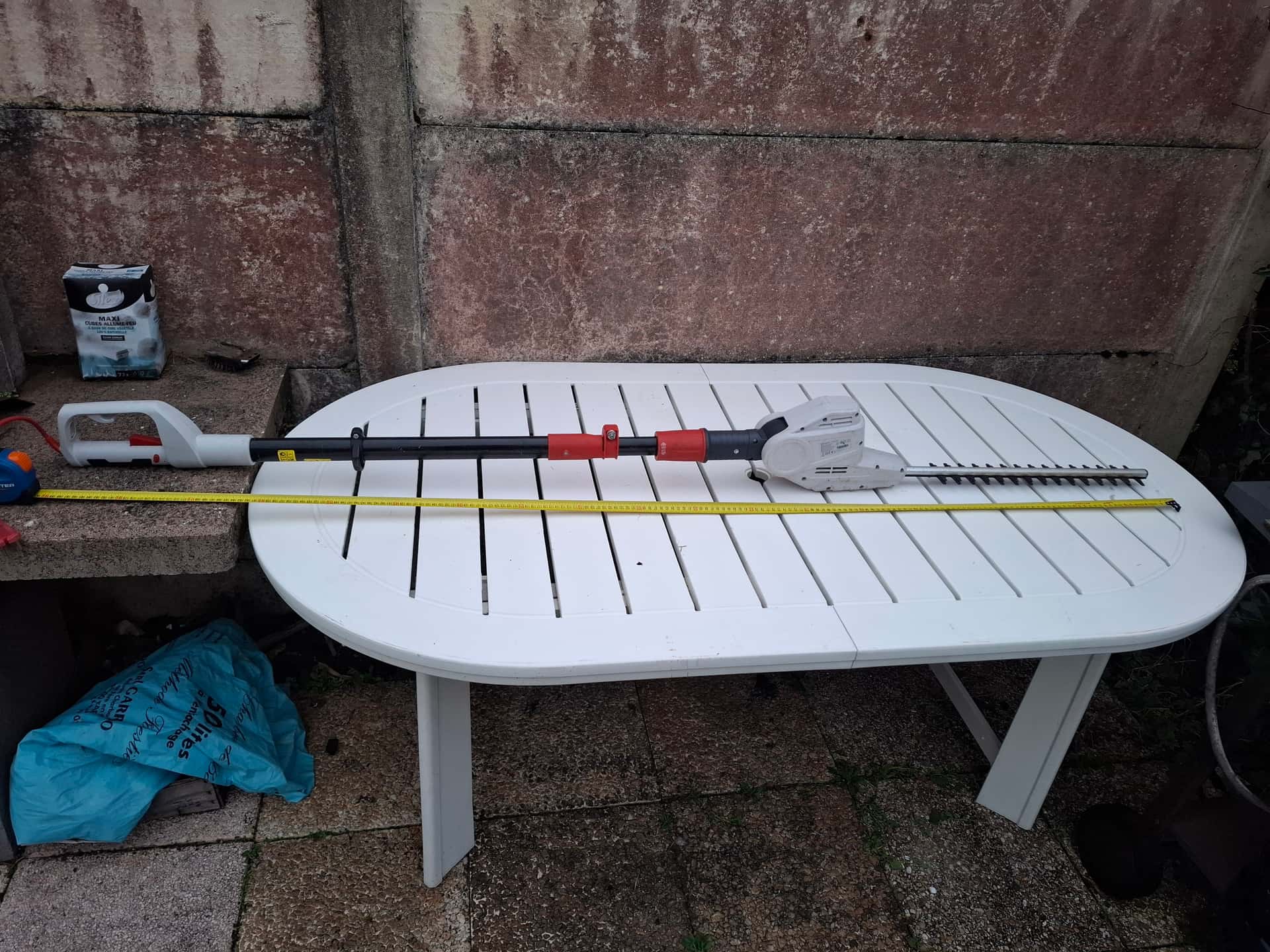 Taille haie telescopique