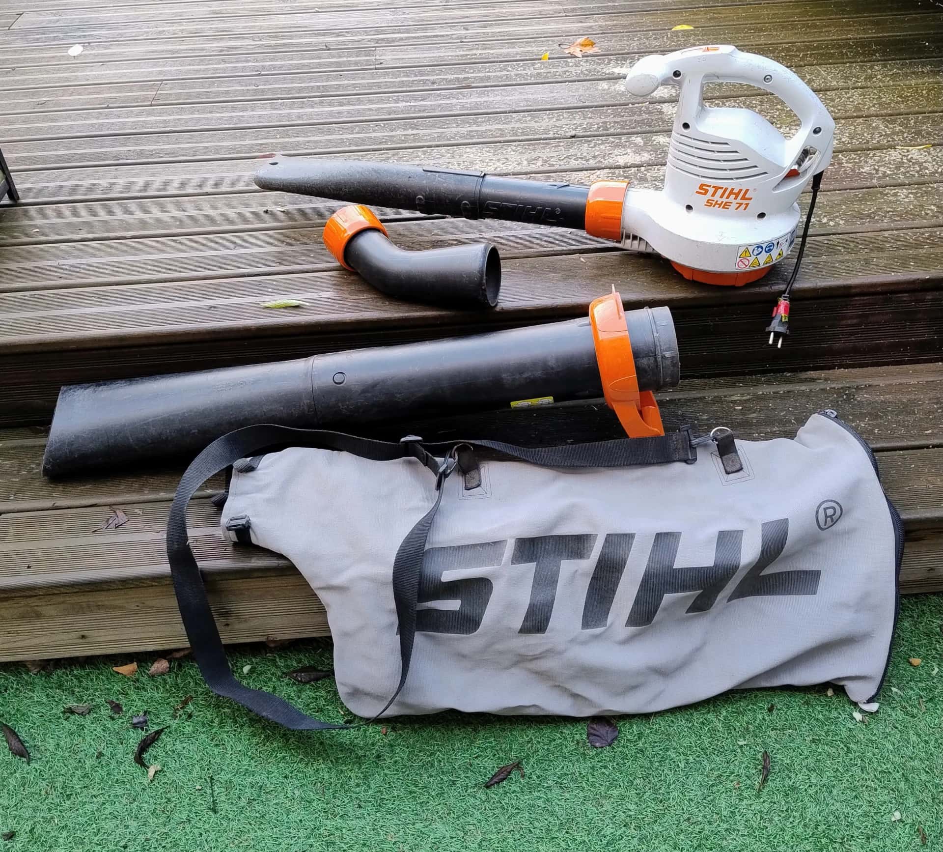 Souffleur aspirateur de feuilles