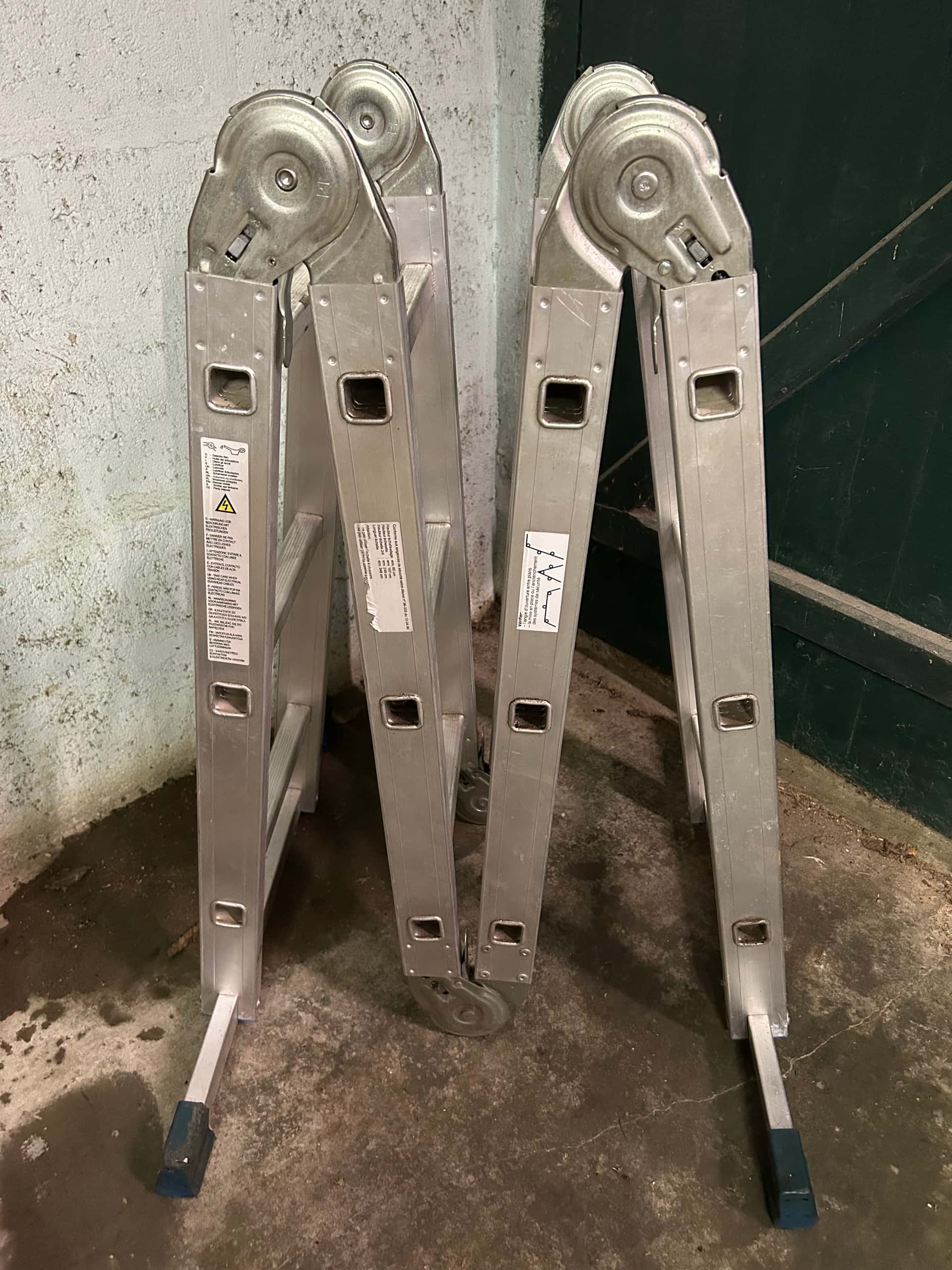 Échelle modulable alu