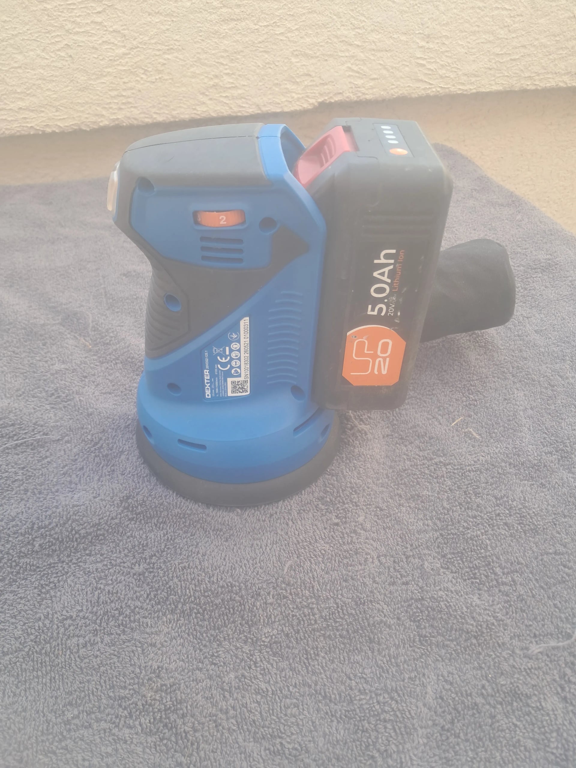 Ponceuse excentrique