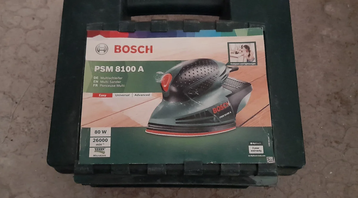 Ponceuse triangulaire PSM 8100 A Bosch à louer entre particuliers