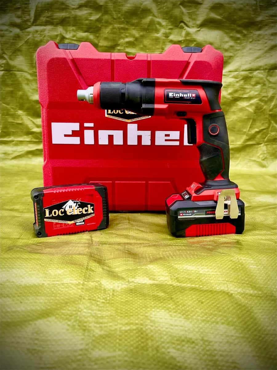 Location visseuse a plaque