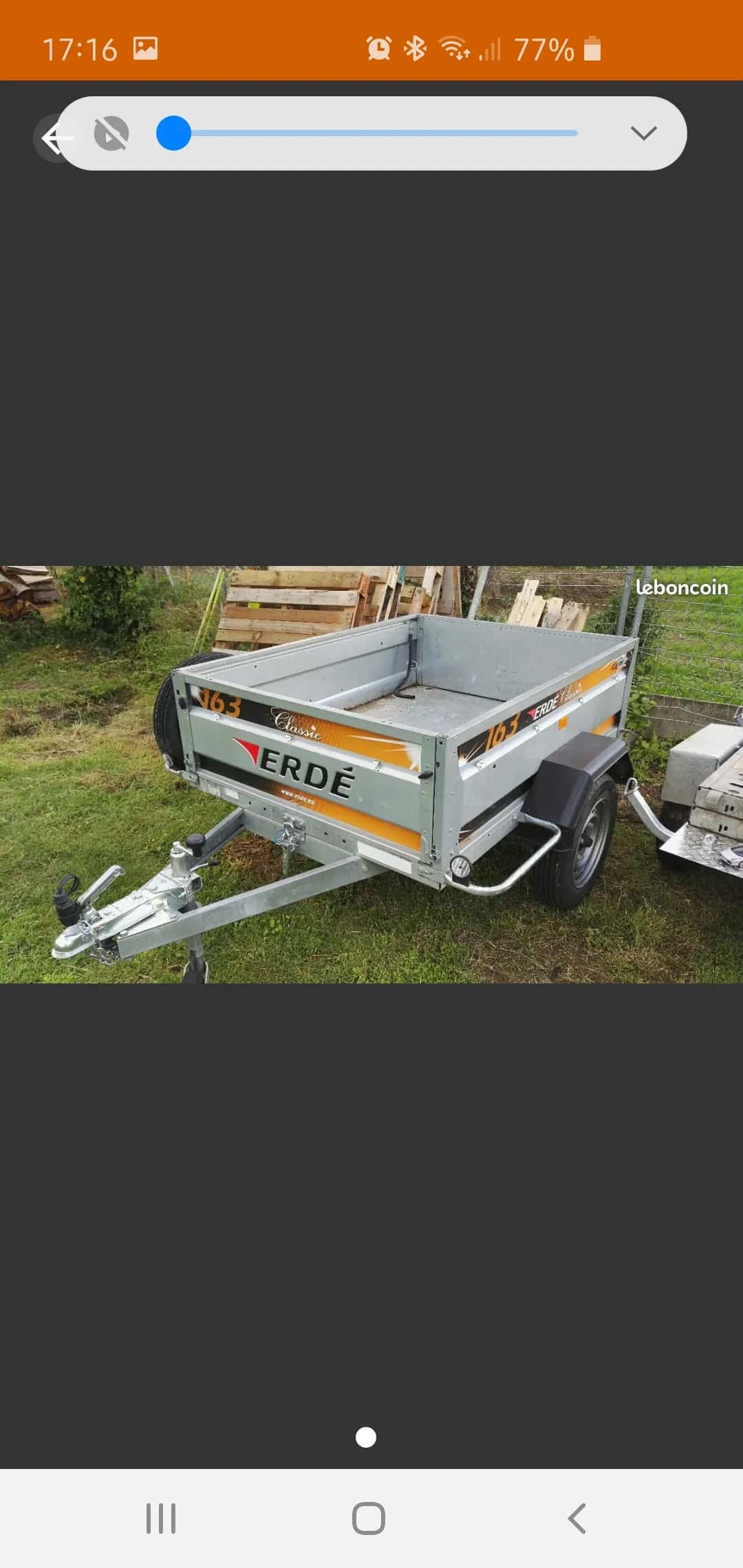 Remorque Caisse <500kg