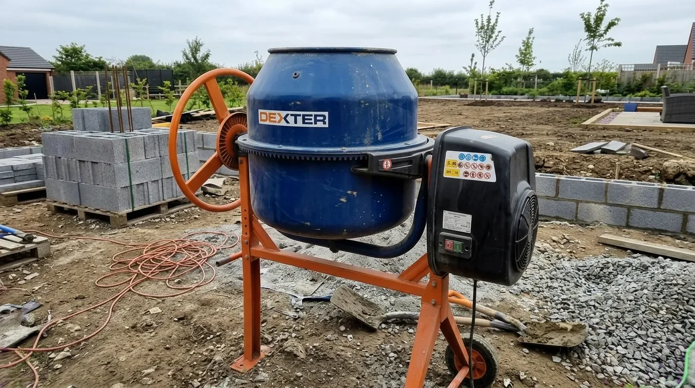 Bétonnière électrique Dexter - 65L