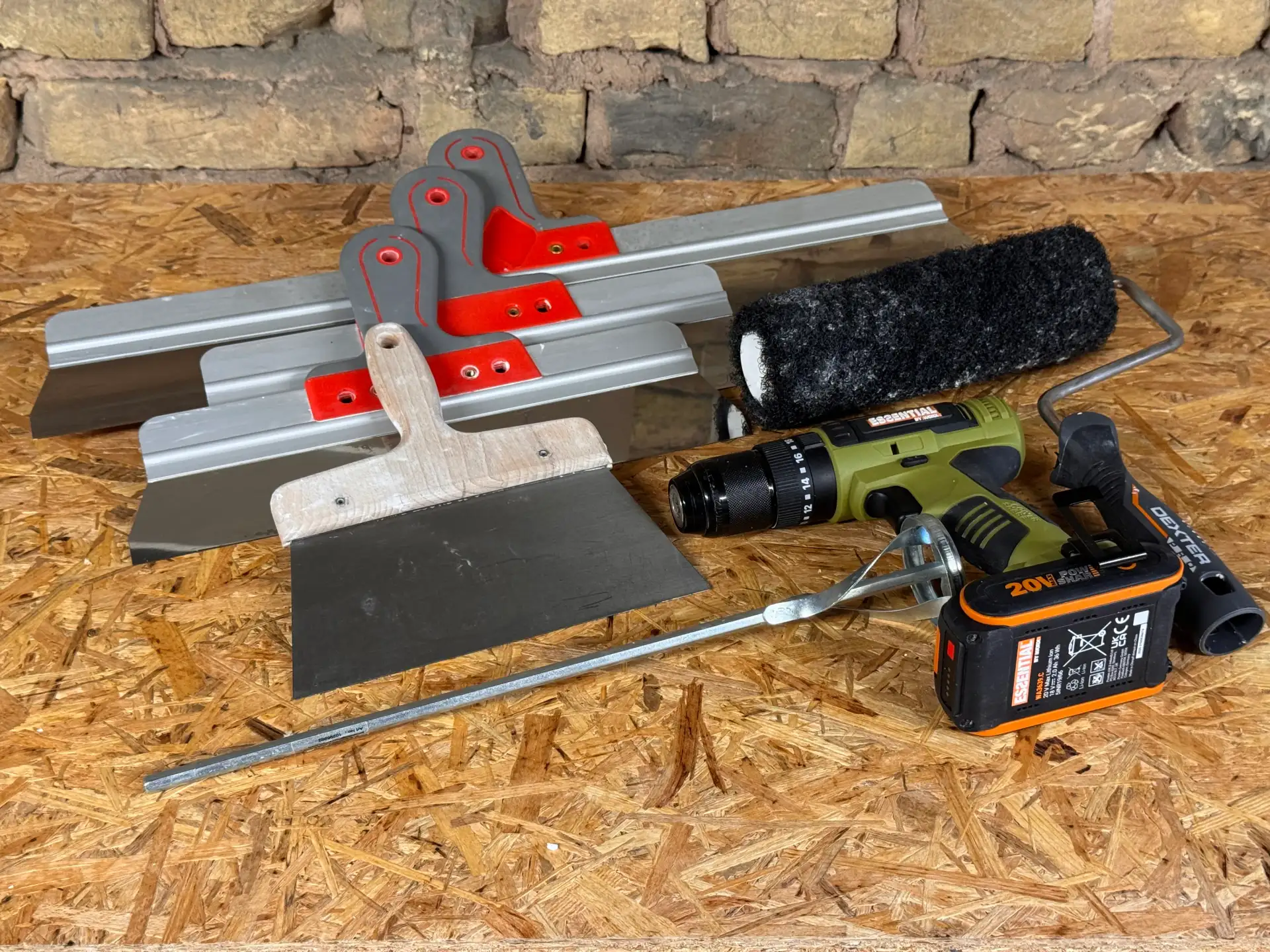 Kit outil pour enduit