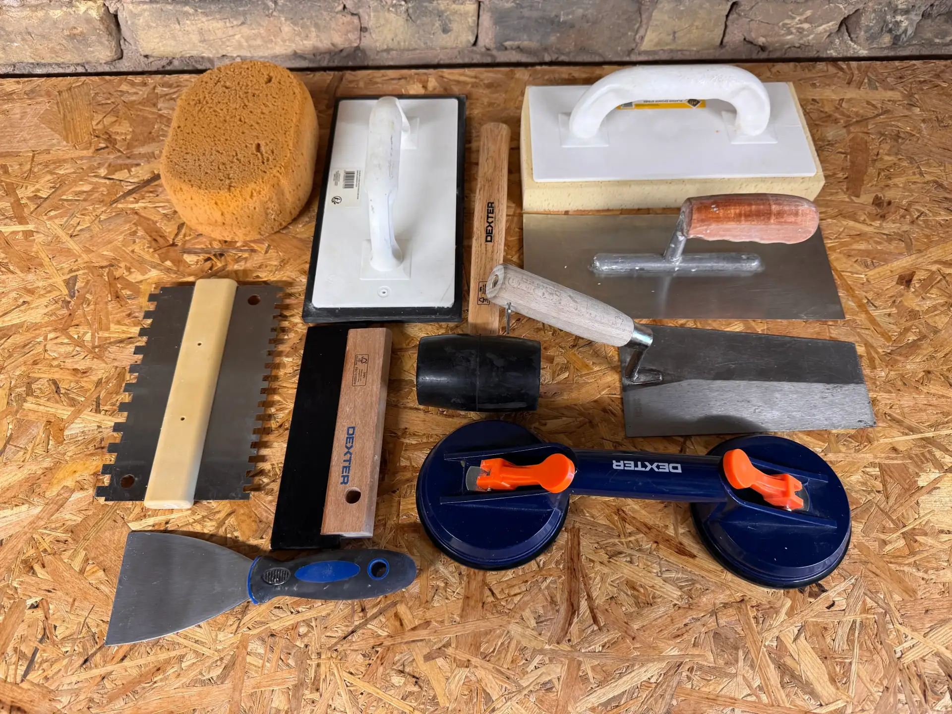 Kit outils du carreleur