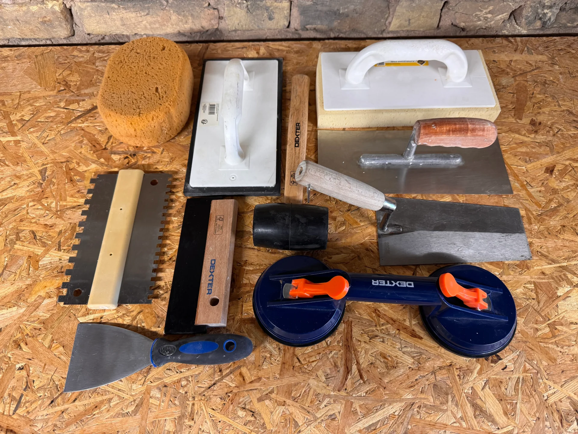Kit outils du carreleur
