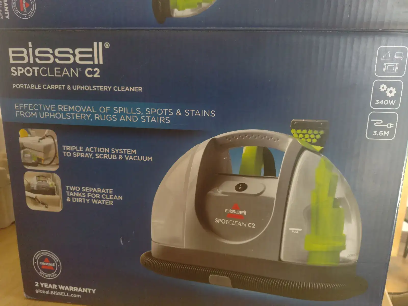 Location shampouineuse BISSELL SpotClean C2