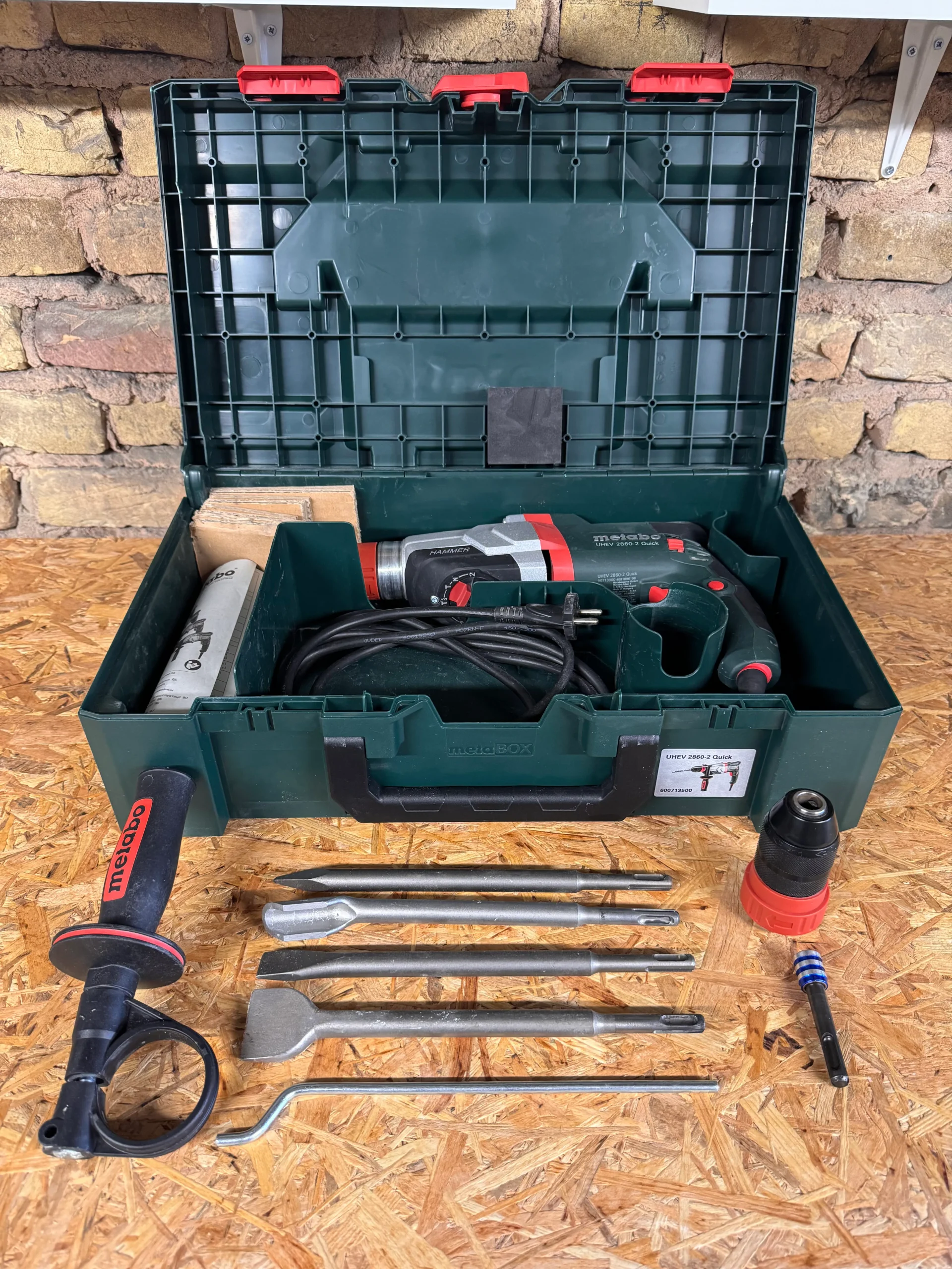 Marteau perforateur burineur Metabo