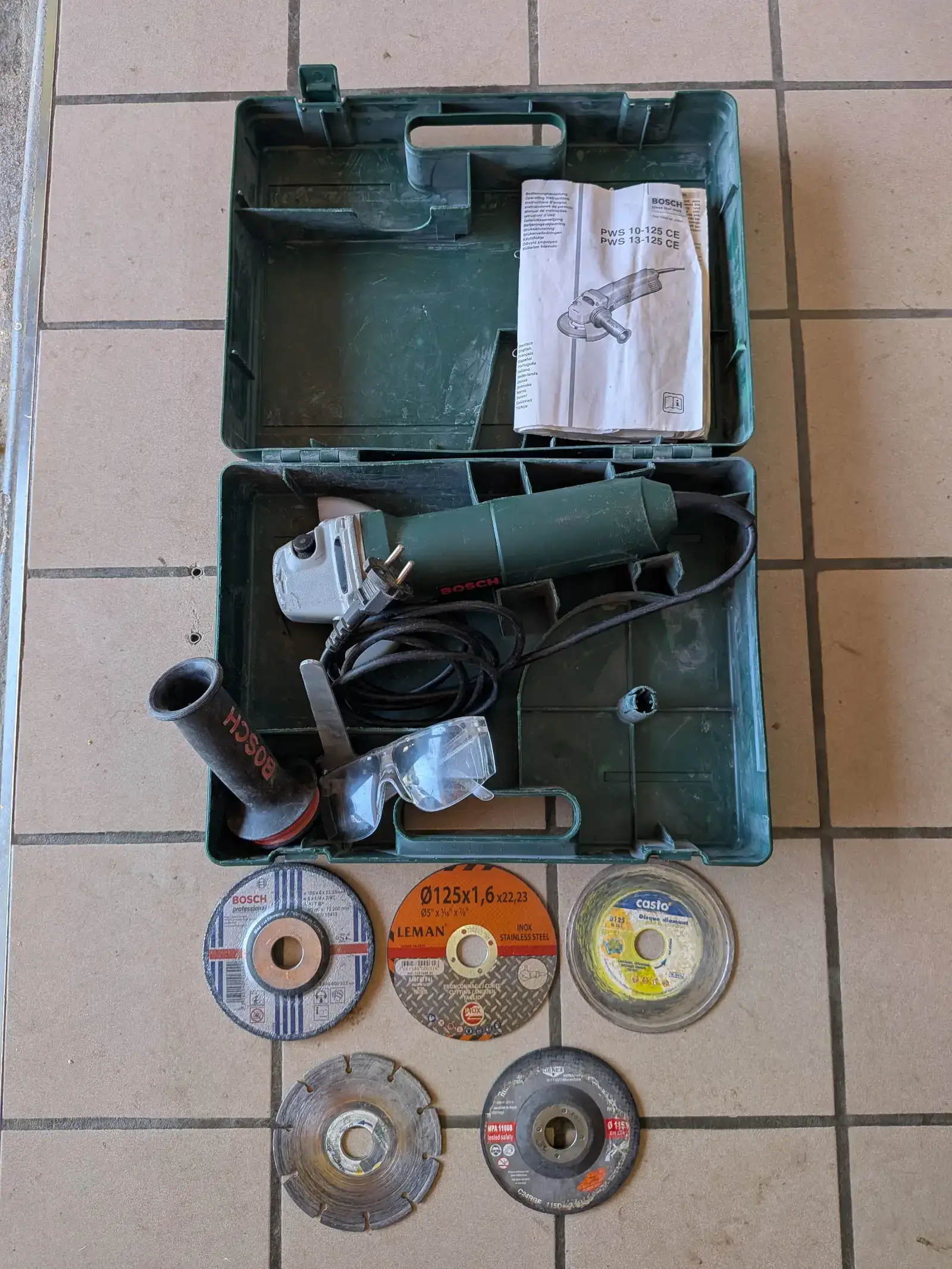 Meuleuse Bosch PWS 10-125 CE