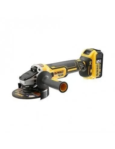 meuleuse d'angle sur batterie dewalt