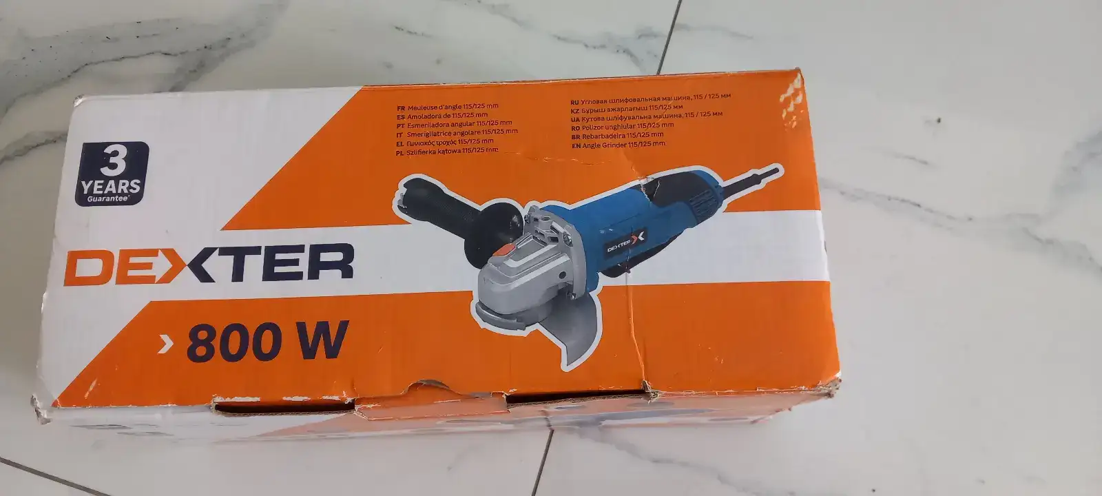meuleuse d'angle 800W 115/125mm filaire