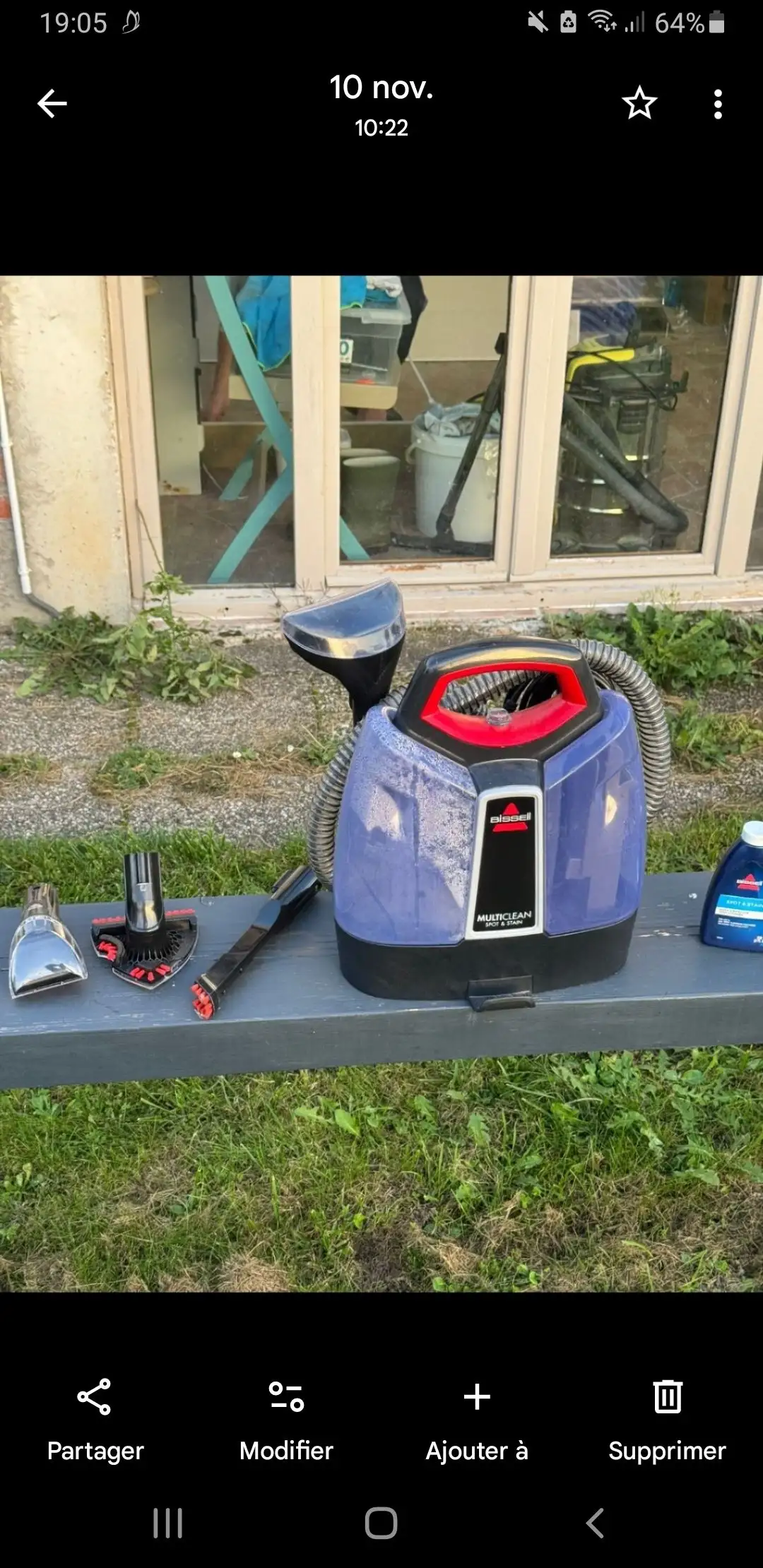 Nettoyeur détacheur