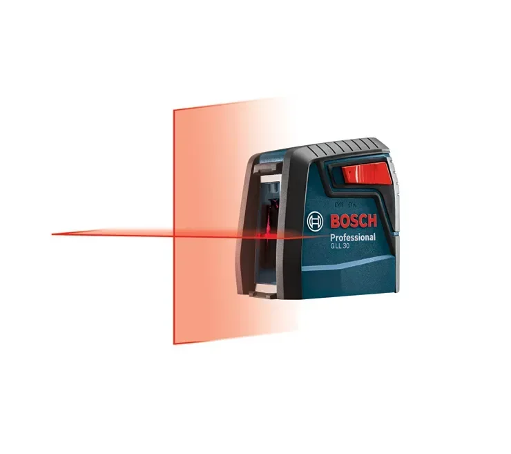 Niveau laser à croix rouge