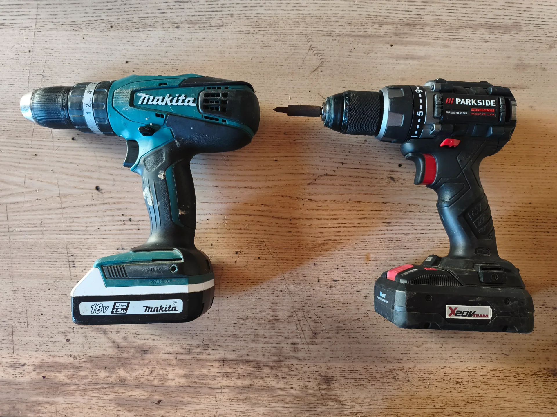 Perceuse-visseuse sans fil – Makita ou Parkside au choix