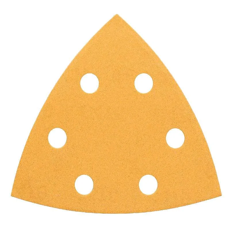 Ponceuse delta (triangulaire) électrique avec abrasifs