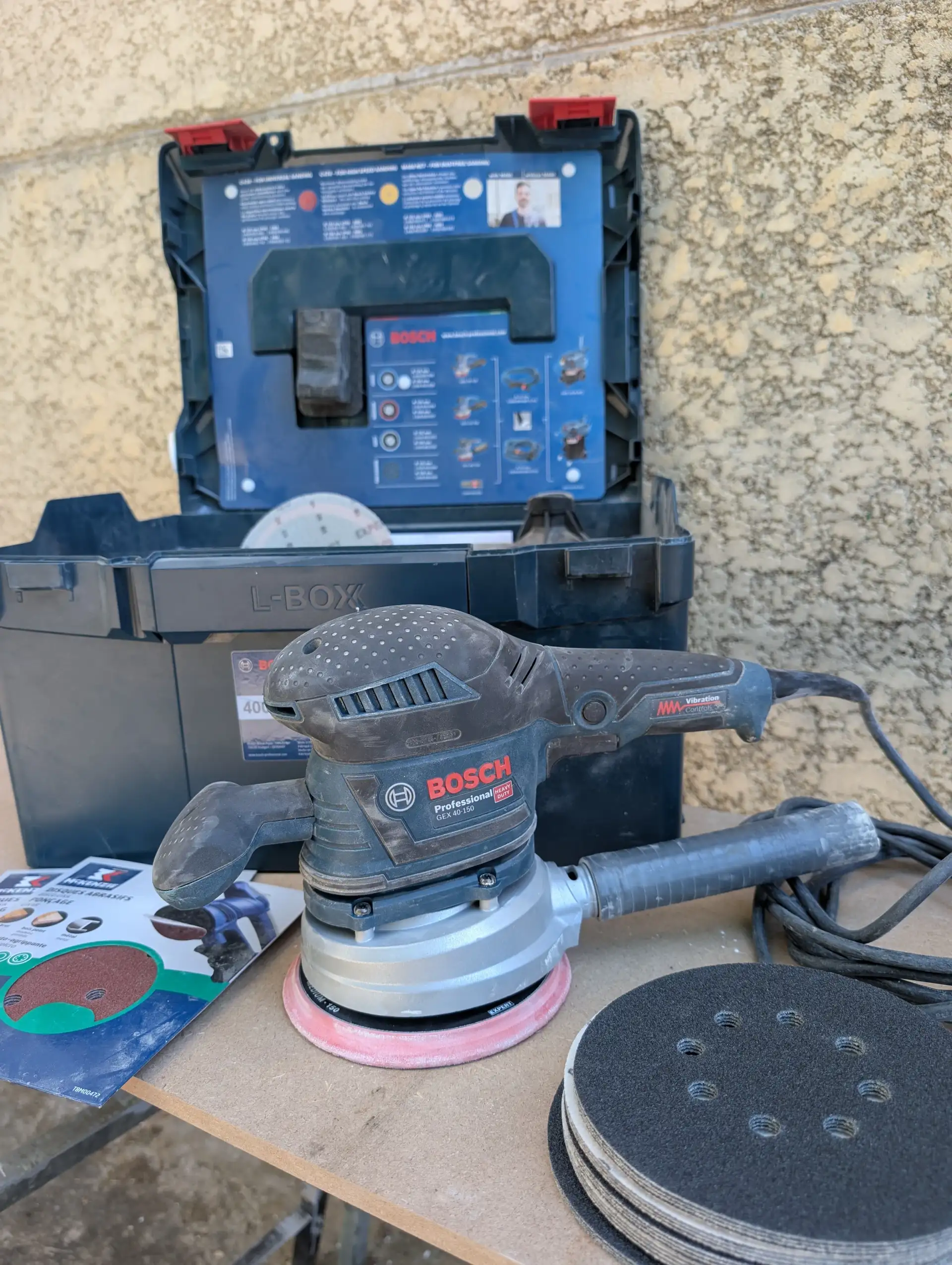 Ponceuse excentrique Bosch Professional 125 mm