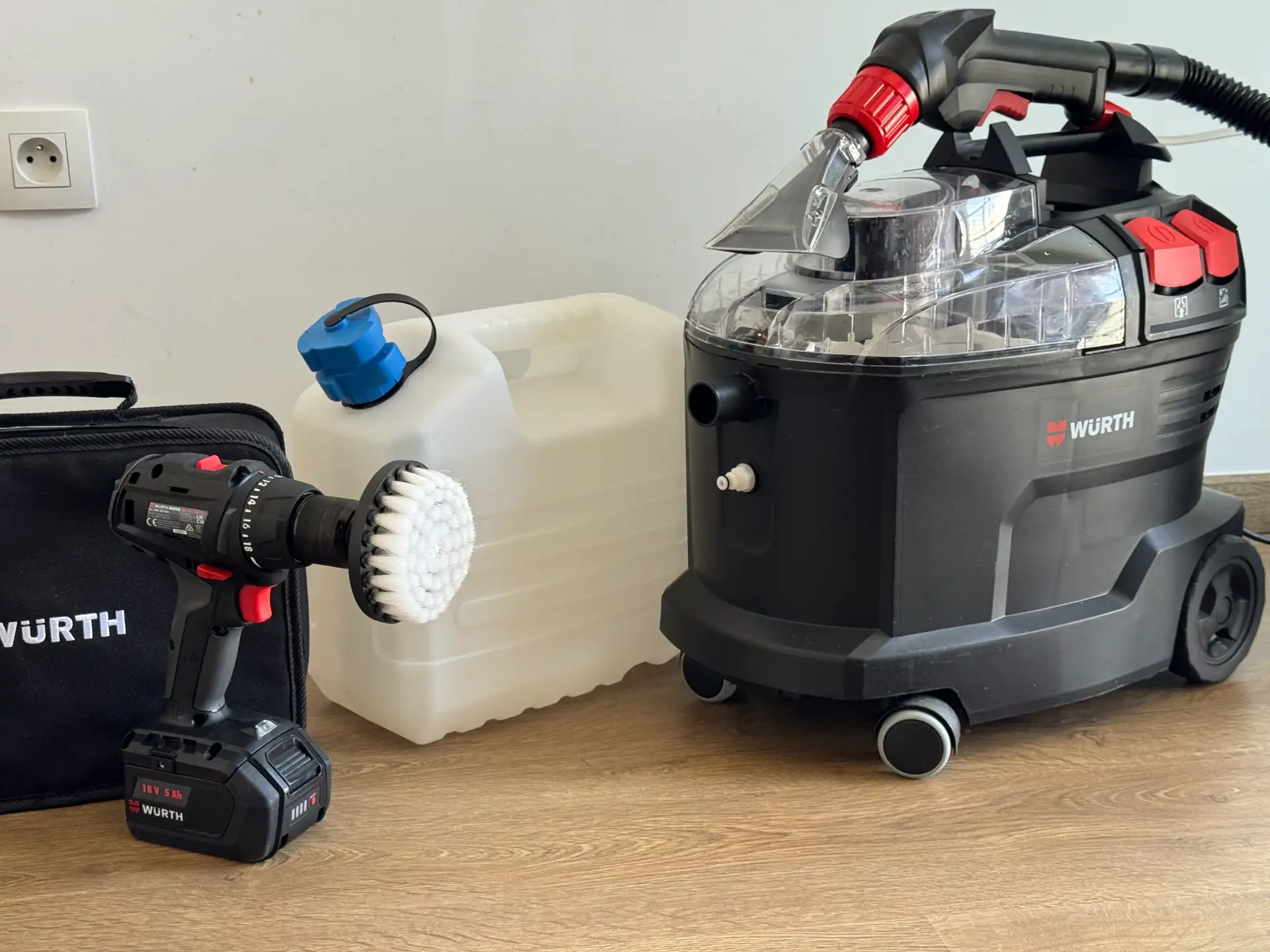 Kit Shampouineuse professionnelle Würth