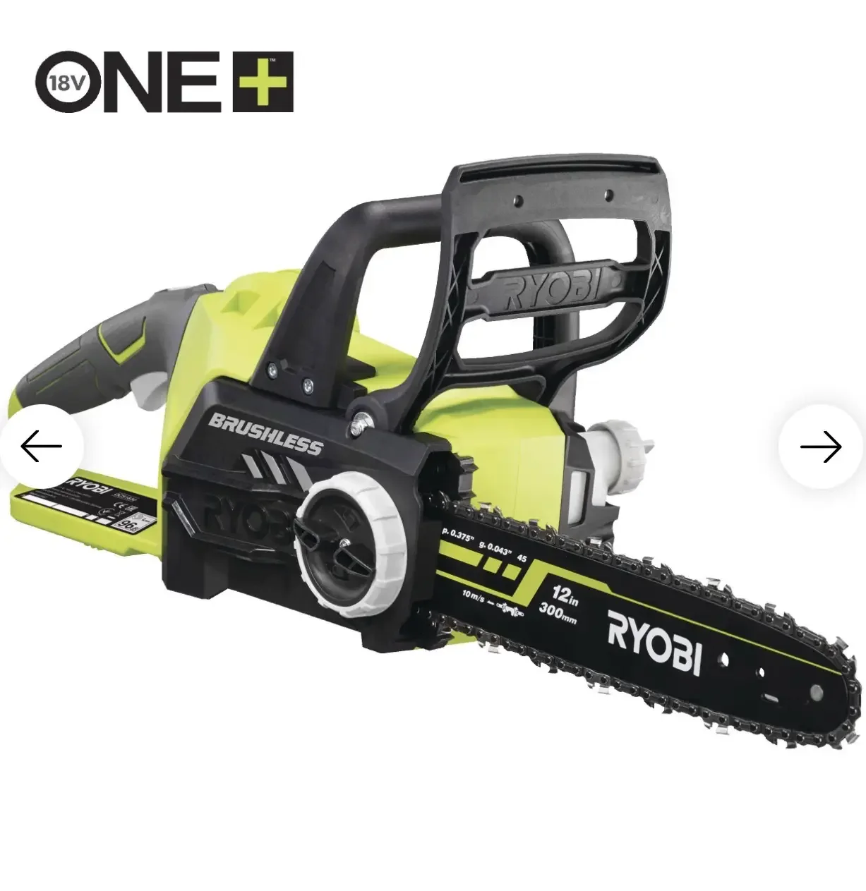 Tronçonneuse Brushles Ryobi