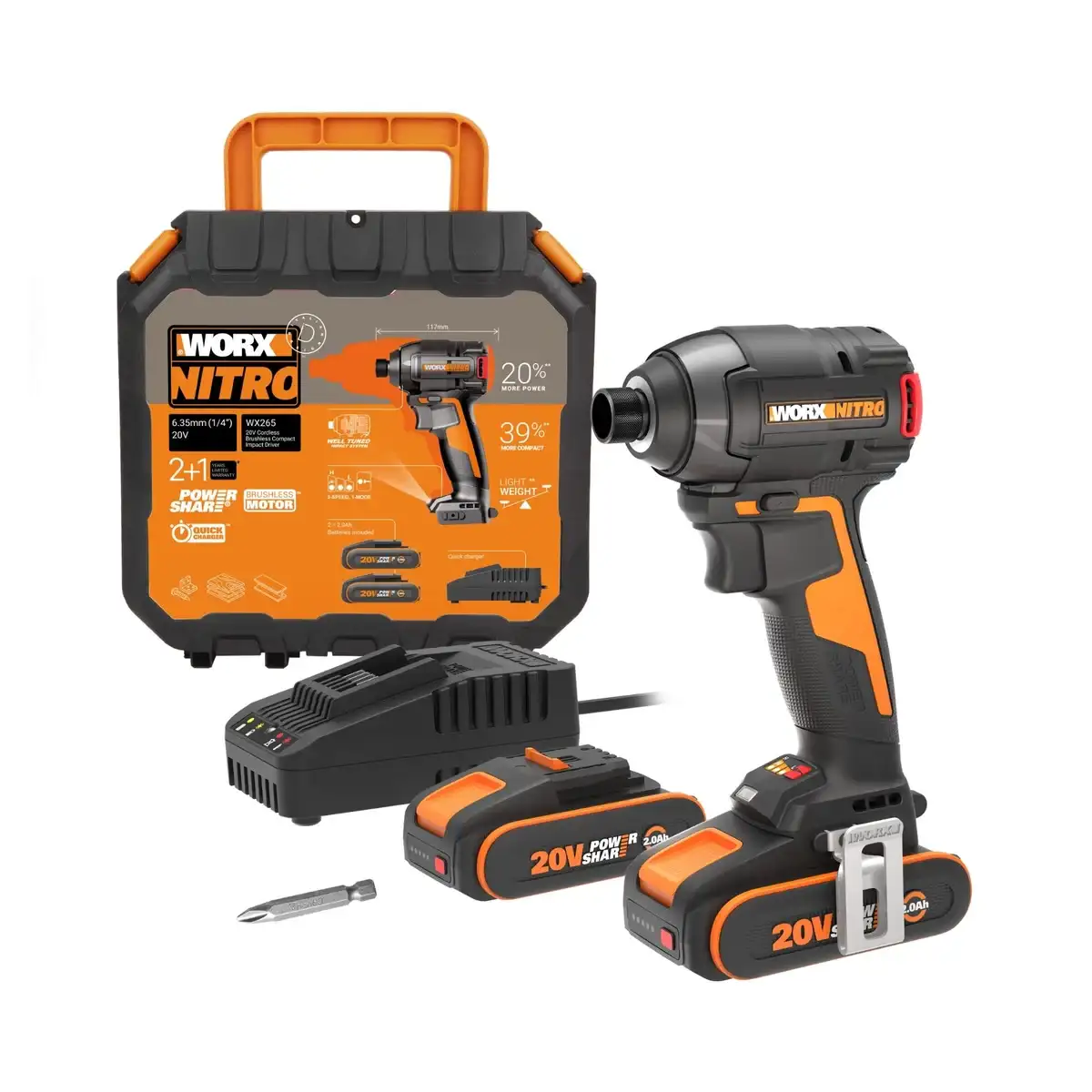 Visseuse à chocs sans fil 20V Worx 200Nm à louer entre particuliers